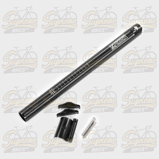 Traction AL6061-T6 CNC Bike Seatpost - Black