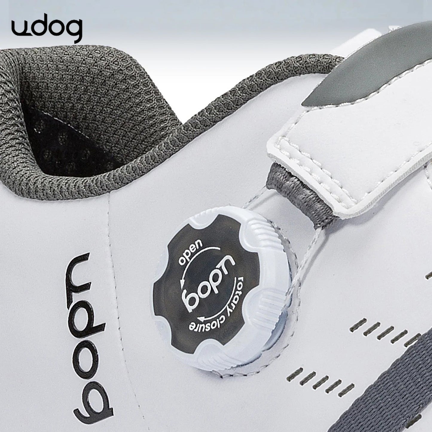 Udog CENTO Ergonomic Cycling Shoes - White