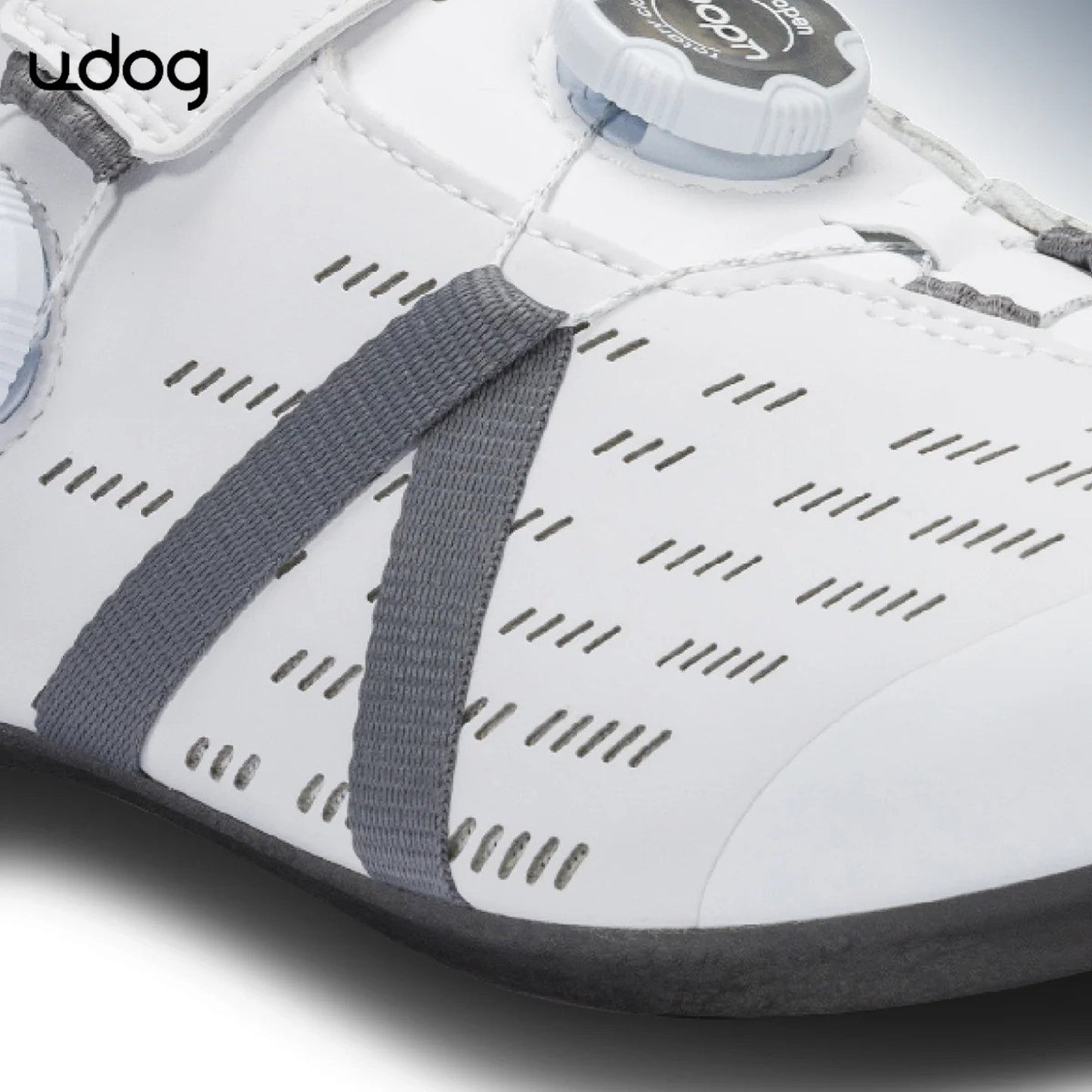 Udog CENTO Ergonomic Cycling Shoes - White