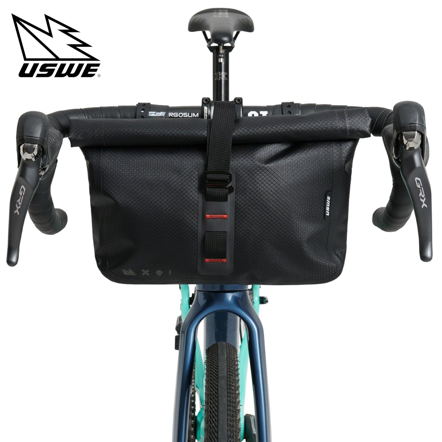 USWE Handlebar Accessory Bag Bikepacking Bag - Black
