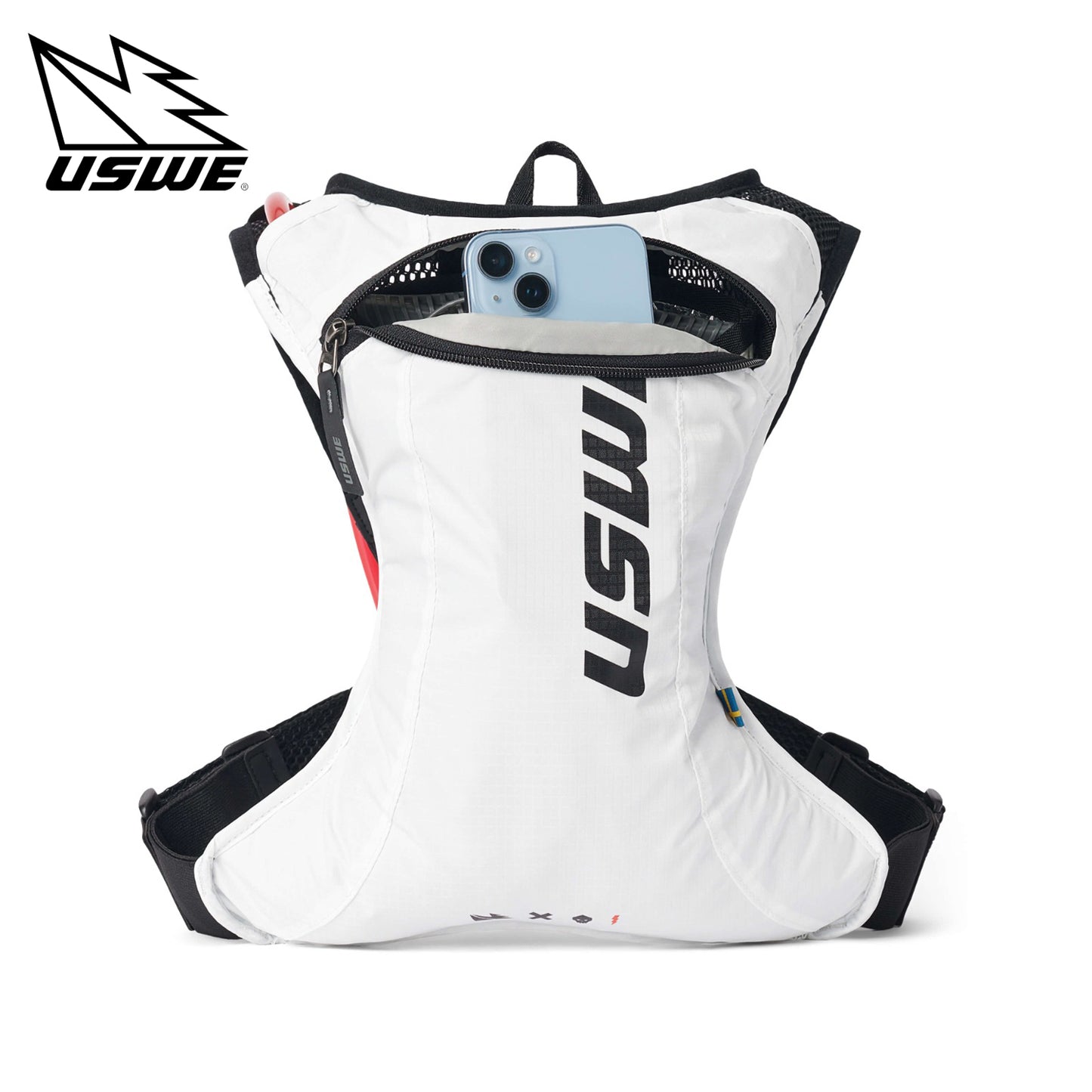 USWE Race 2.0 2L Hydration Pack - White