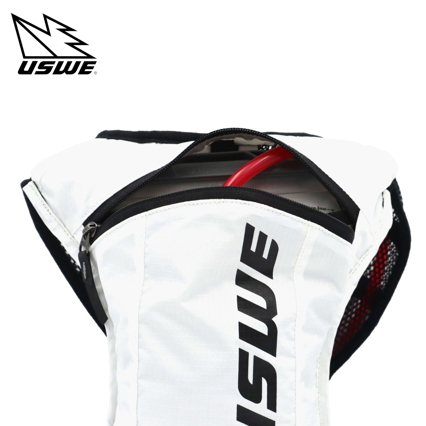 USWE Race 2.0 2L Hydration Pack - White