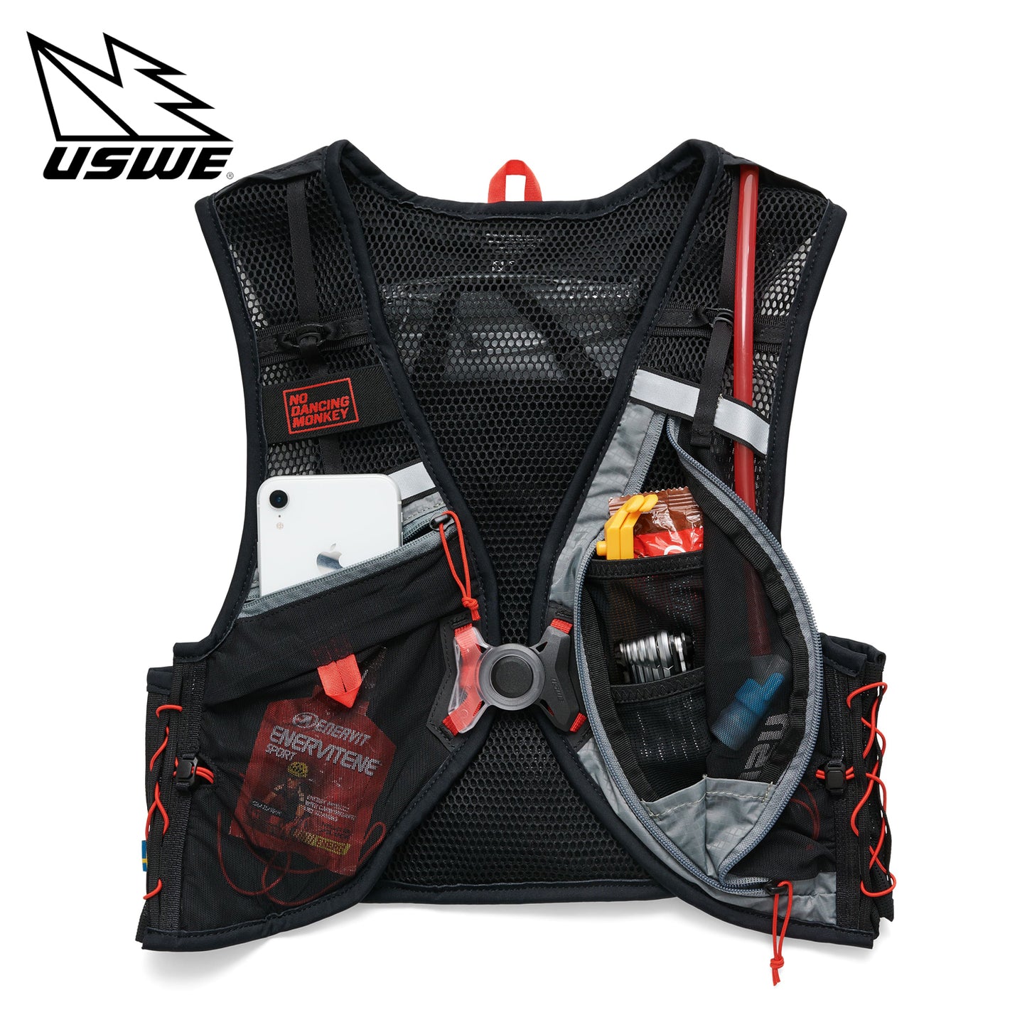 USWE Rush 8L MTB Gravel Hydration Vest - Black