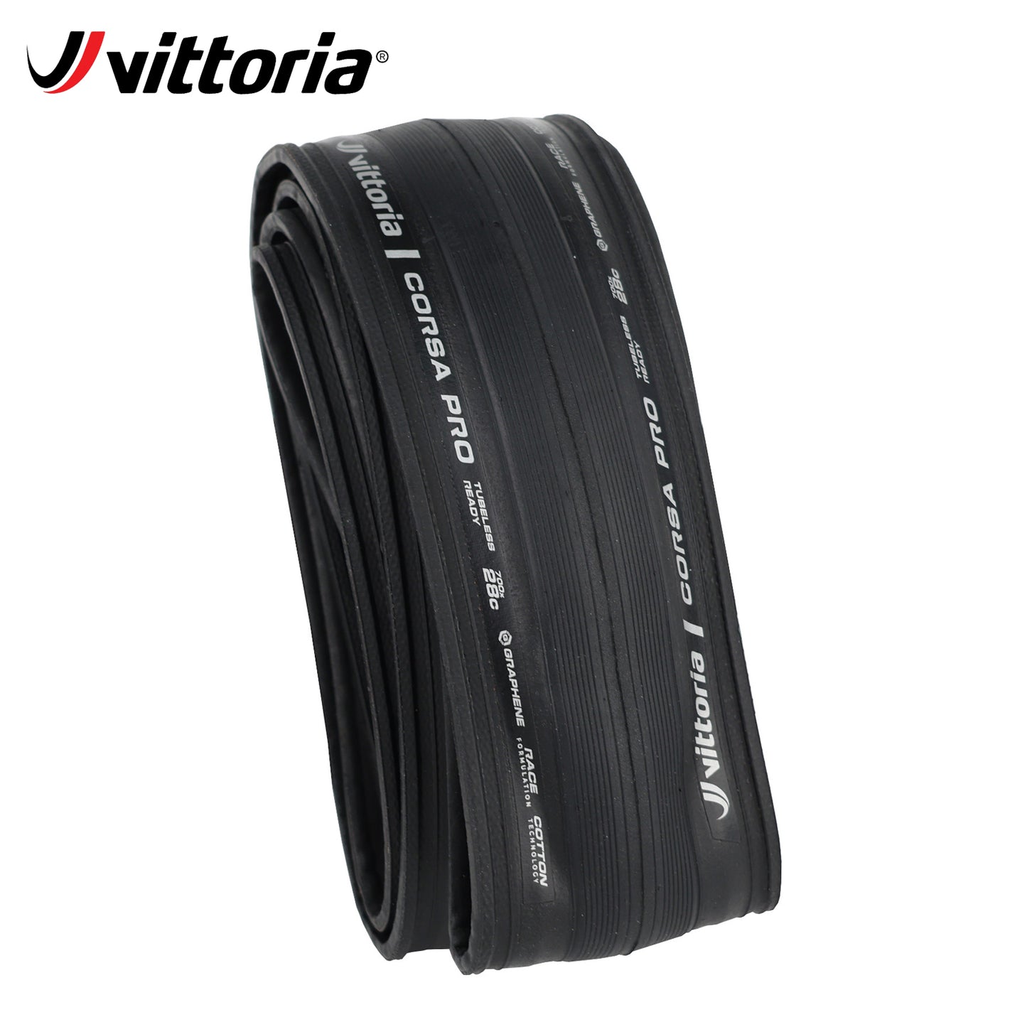 Vittoria Corsa Pro Tubeless TLR Bike Tire - Black