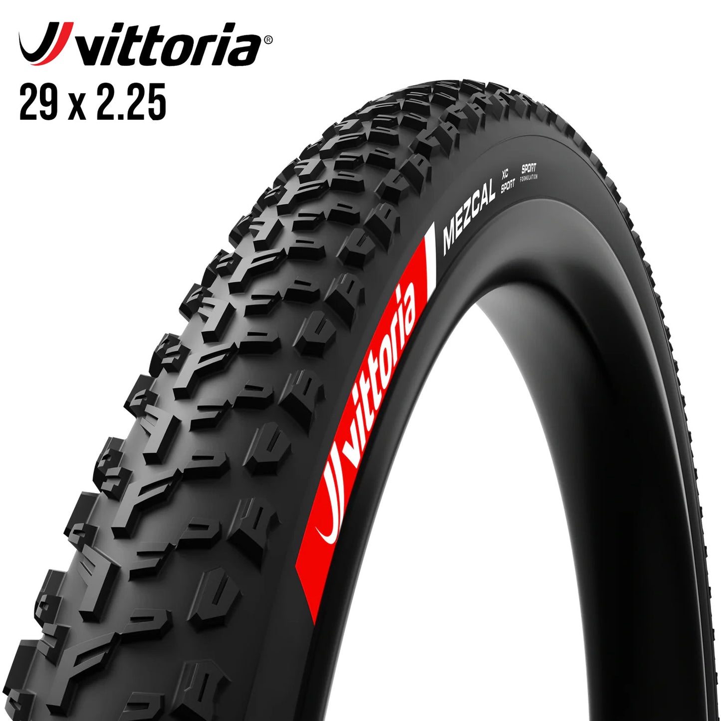 Vittoria Mezcal XC Sport MTB 29er Tubeless-Ready Tire - Black