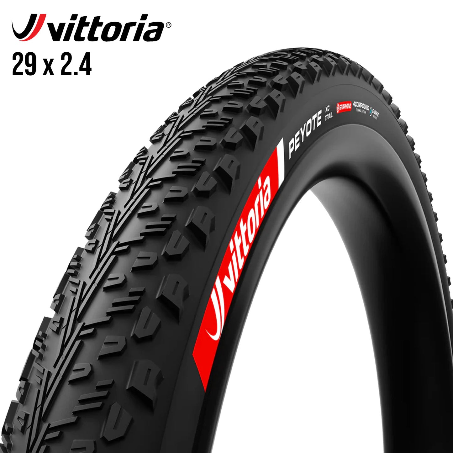 Vittoria Peyote XC Trail MTB 29er Tubeless-Ready Tire - Black