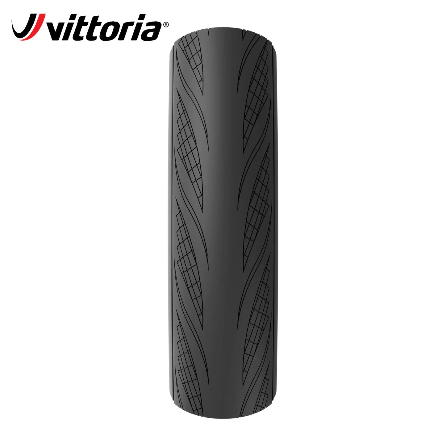 Vittoria Rubino TLR Tubeless-Ready Road Bike Tire Graphene - Black