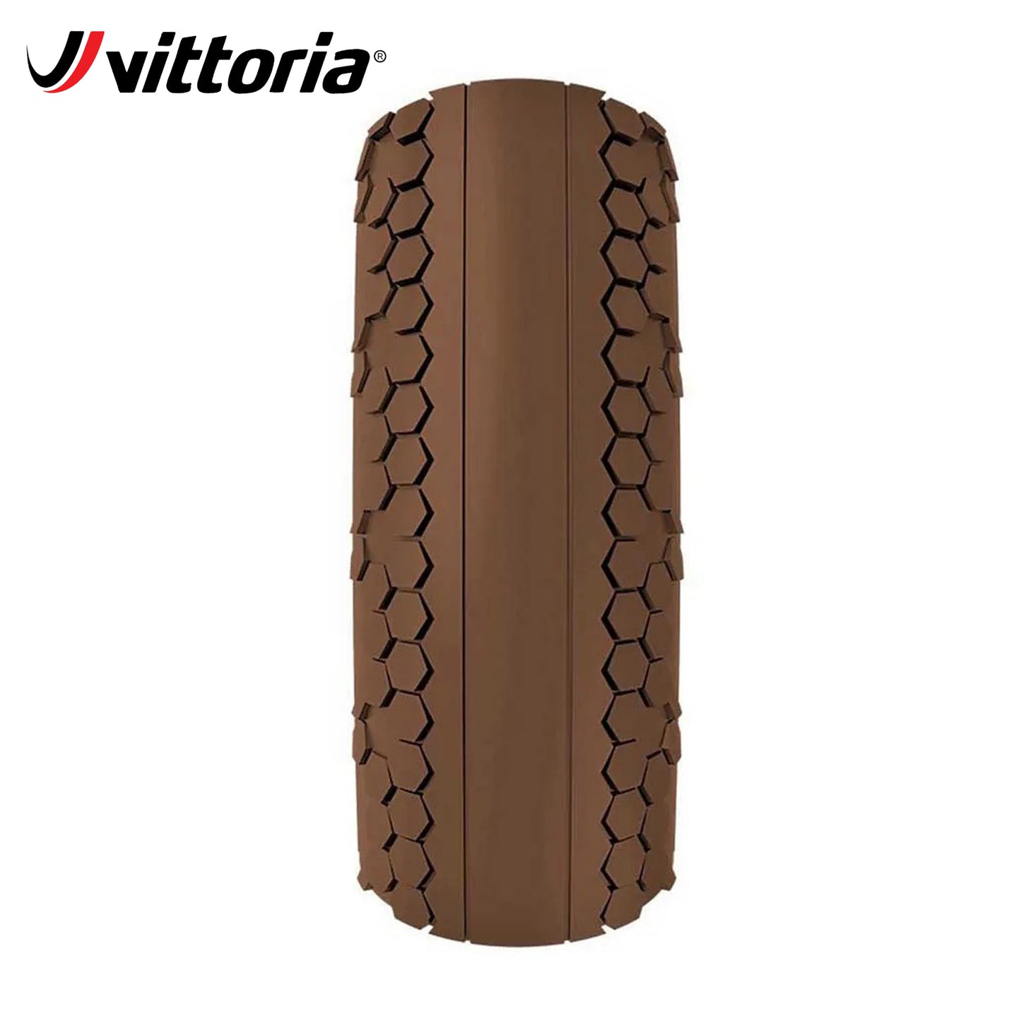 Vittoria Terreno Pro T10 Hardpack Gravel Race Tubeless-Ready Tire 700c - Natural Brown