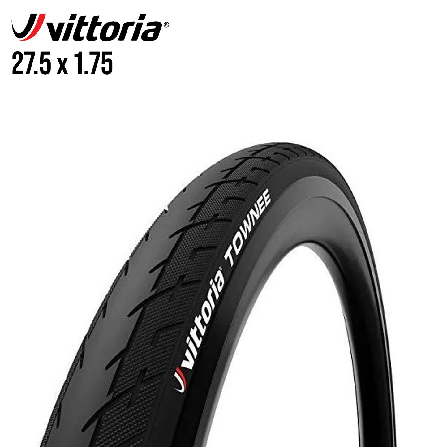 Vittoria Townee Folding Bike / Urban Bike Tire - Black