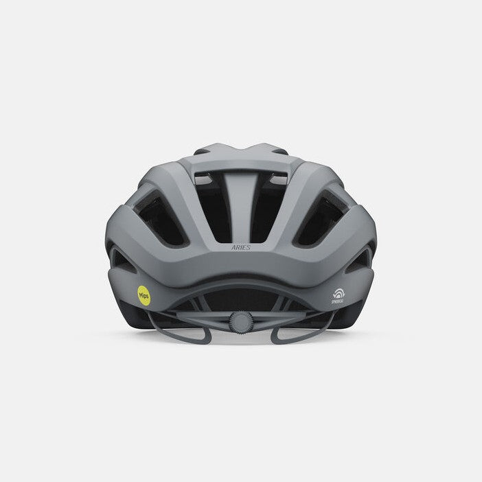 Giro Aries Spherical MIPS Road Bike Helmet - Matte Sharkskin (Gray)