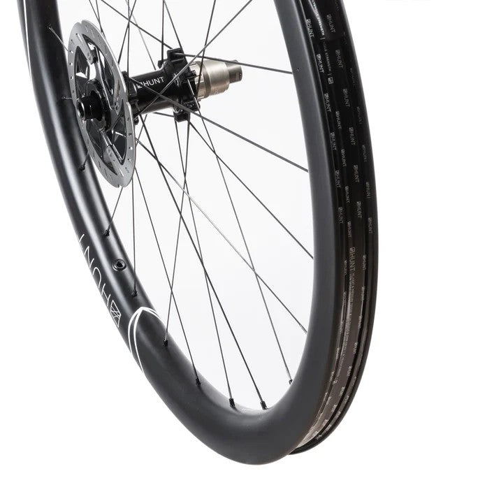 HUNT 42 Limitless Gravel Aero Wheelset TA 1548 grams Ceramic Speed