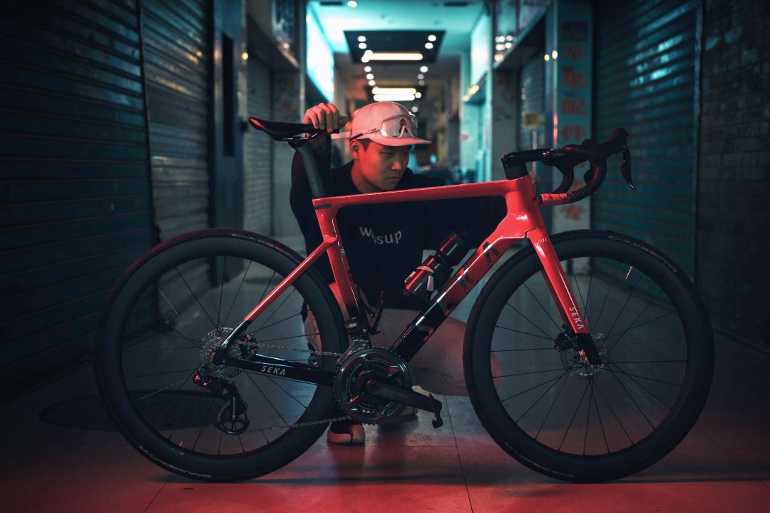 Seka Exceed RDC All-Round Lightweight Road Bike - Blazing Red