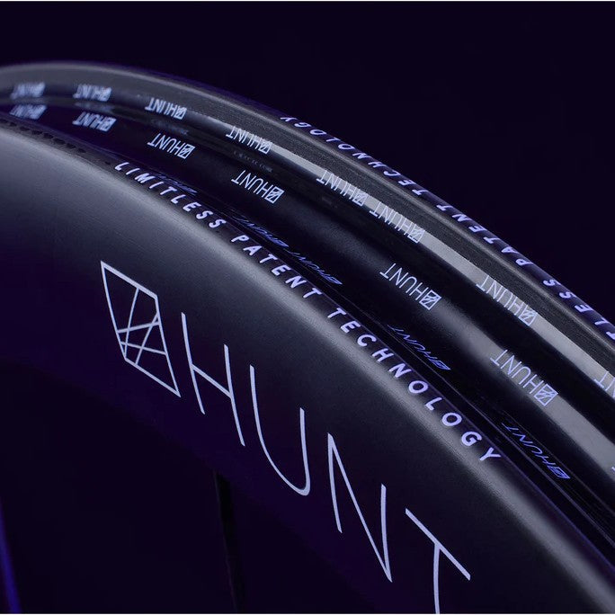 HUNT Sub50 Limitless Aero Disc Wheelset TA 1428 grams