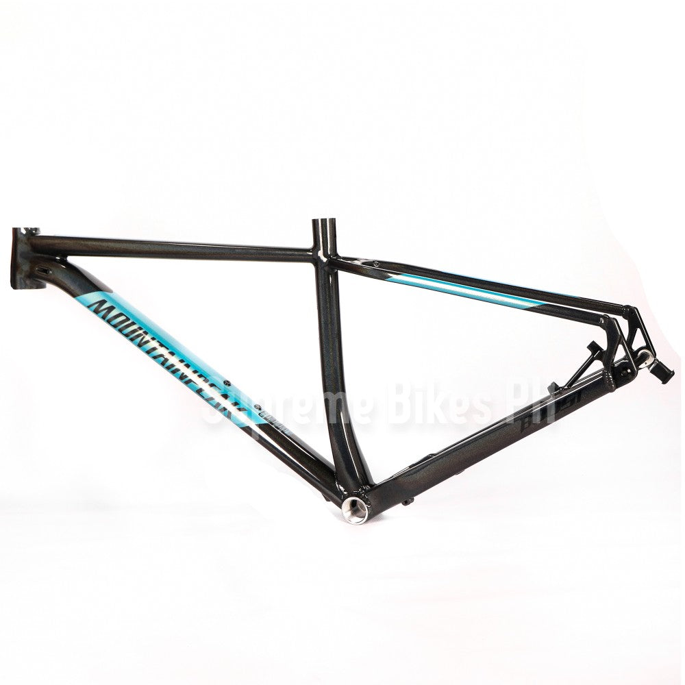 Mountainpeak Agile MTB Bike Frame Aluminum Alloy 29er - Glossy Petrol Gray / Blue