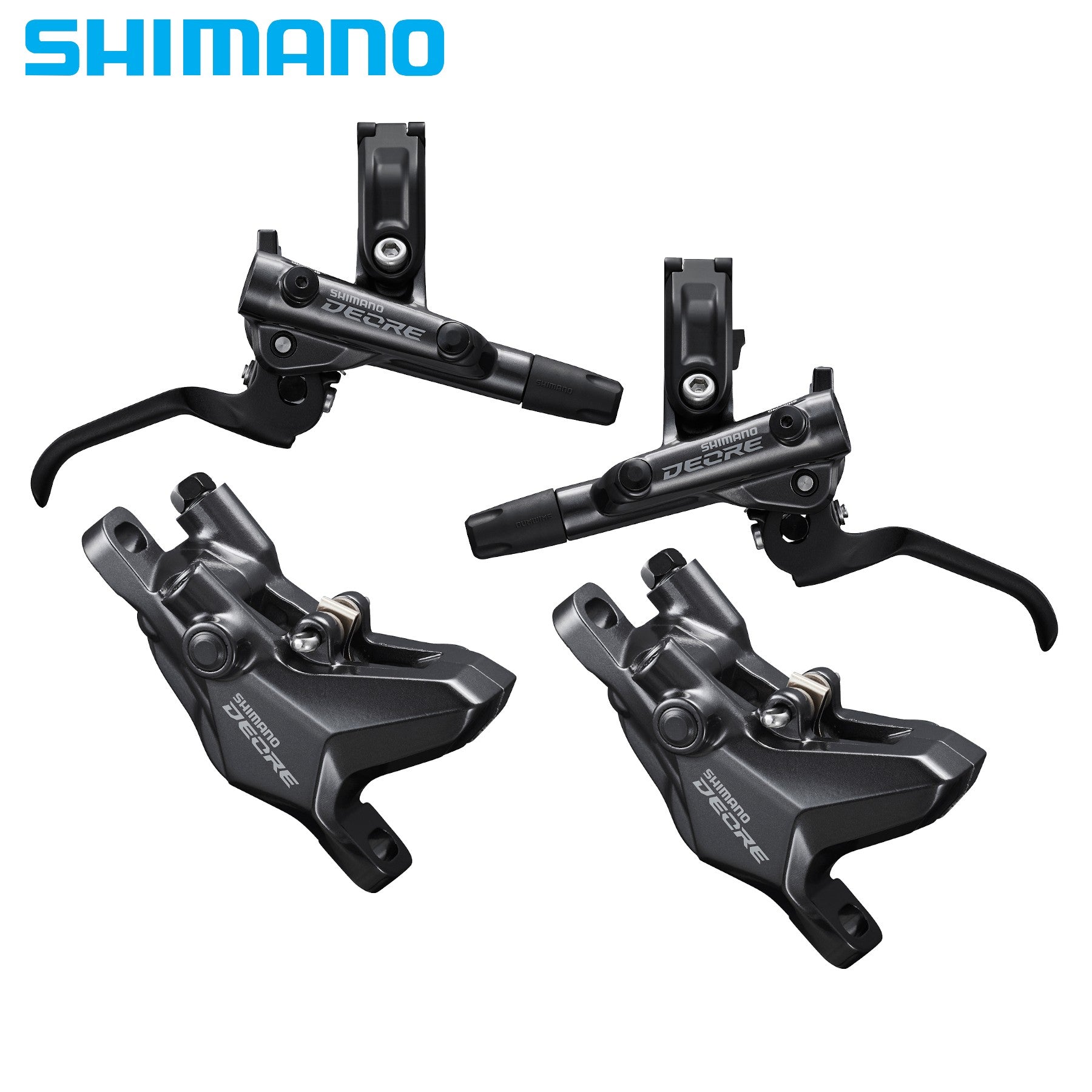 Octrooi Postcode pak Shimano Deore BL-M6100 / BR-M6100 2-Piston Hydraulic Brake Set (Front –  Supreme Bikes PH