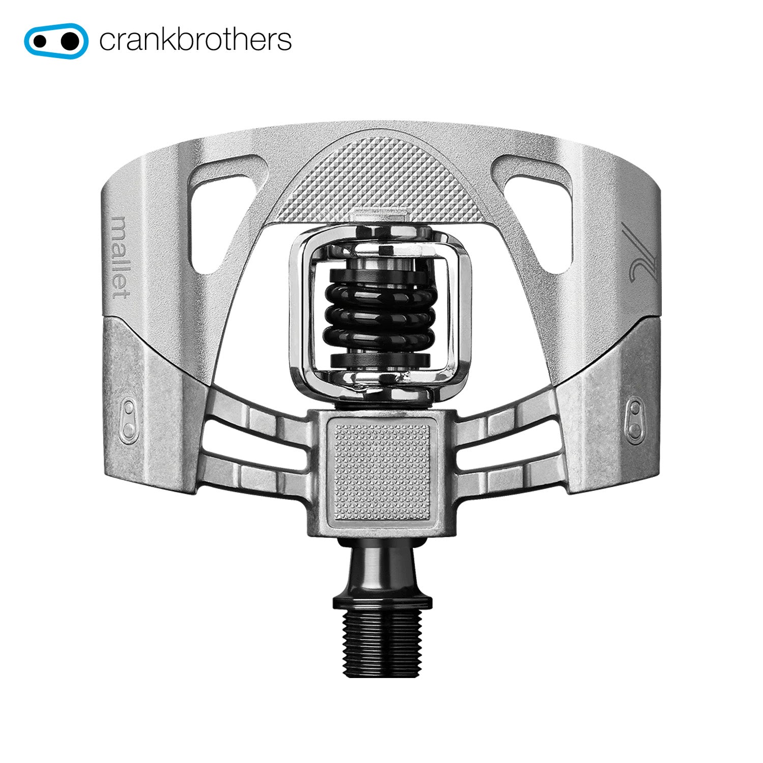 Crankbrothers Mallet Clip-in MTB All Mountain/ DH Enduro Clipless Pedal Silver