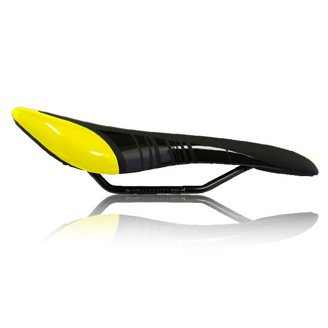 DDK 905 Race Saddle D9019 138mm 297g - Black / Yellow