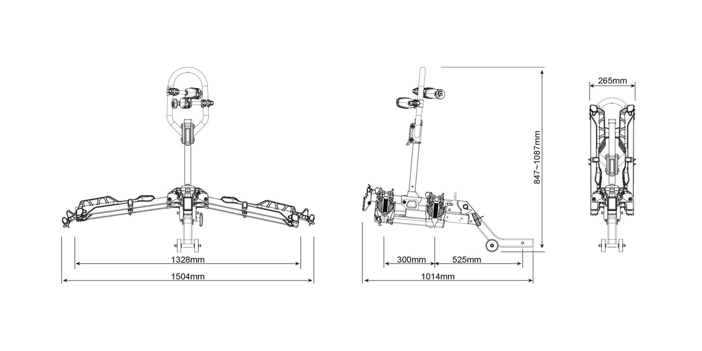 Buzz Rack E-Scorpion H2 Heavy Duty Bike Carrier (2-Bikes)