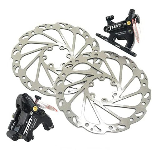 Juin Tech F1 Cable-Actuated Hydraulic Brake Caliper with 160mm Rotors