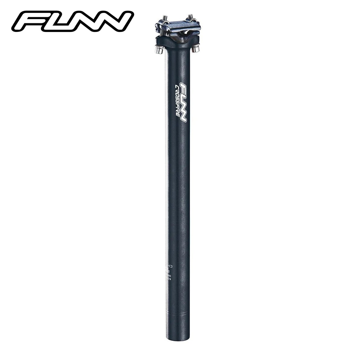 Funn Crossfire MTB Bike Seatpost Straight - Black