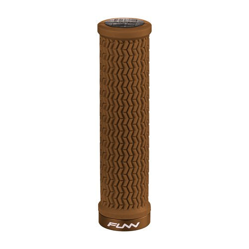 Funn Holeshot MTB Racing Grips - Brown