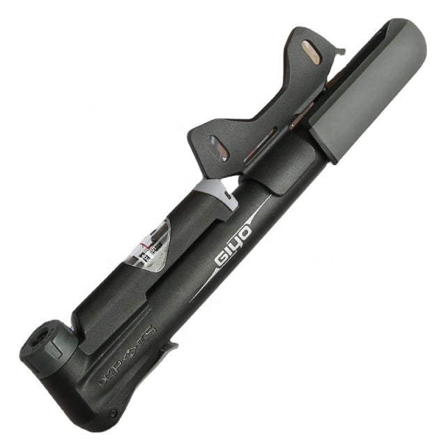 Giyo GP-63CP 130psi Smart Valve Pocket Bicycle Pump with Gauge