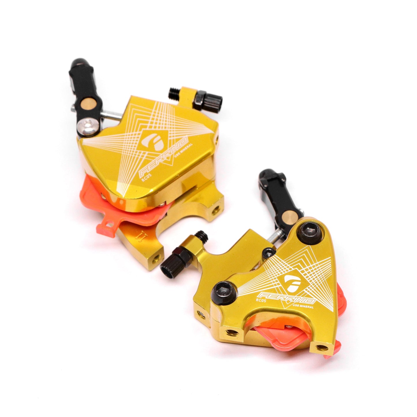 Ferrino Road Cable-Actuated Hydraulic Brakes (Caliper Only) - Gold