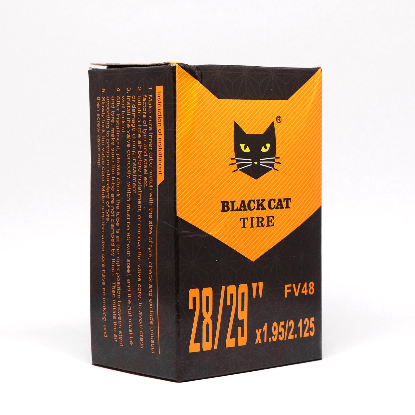 Black Cat Inner Tube 29x1.95-2.125 48mm Valve
