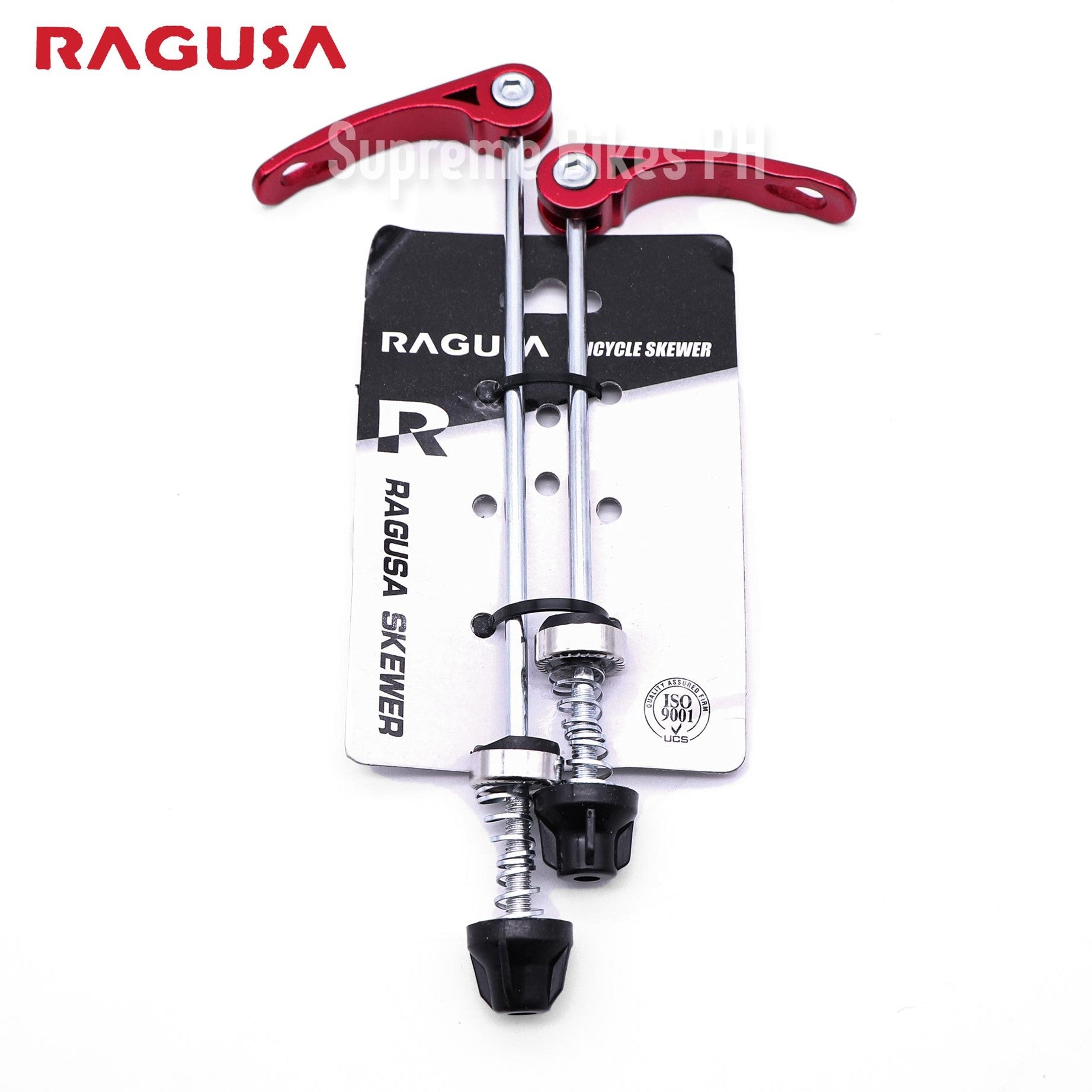 Ragusa Quick Release QR Skewers - Black – Supreme Bikes PH