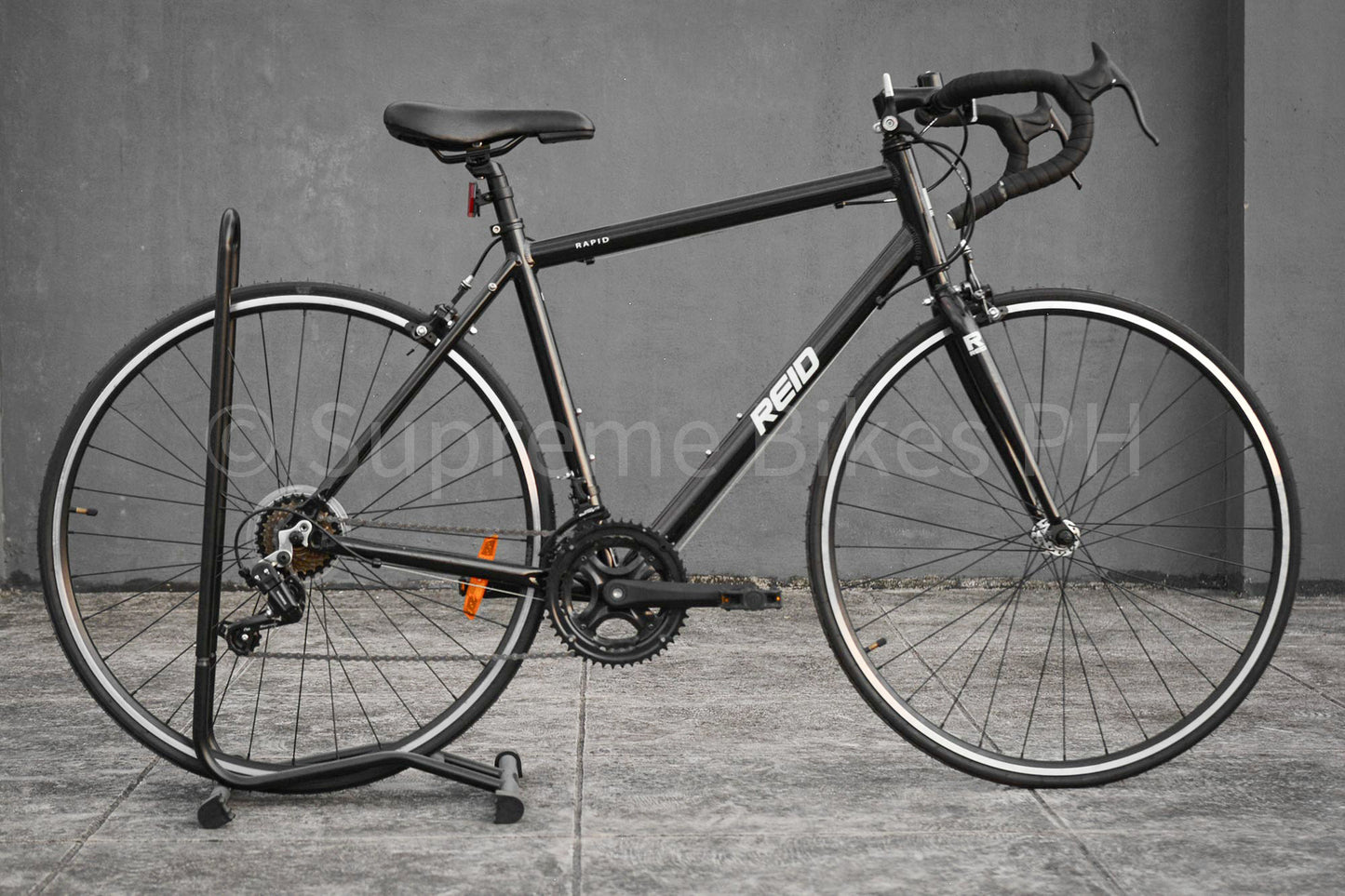 Reid Rapid Drop Bar Road Bike - Black
