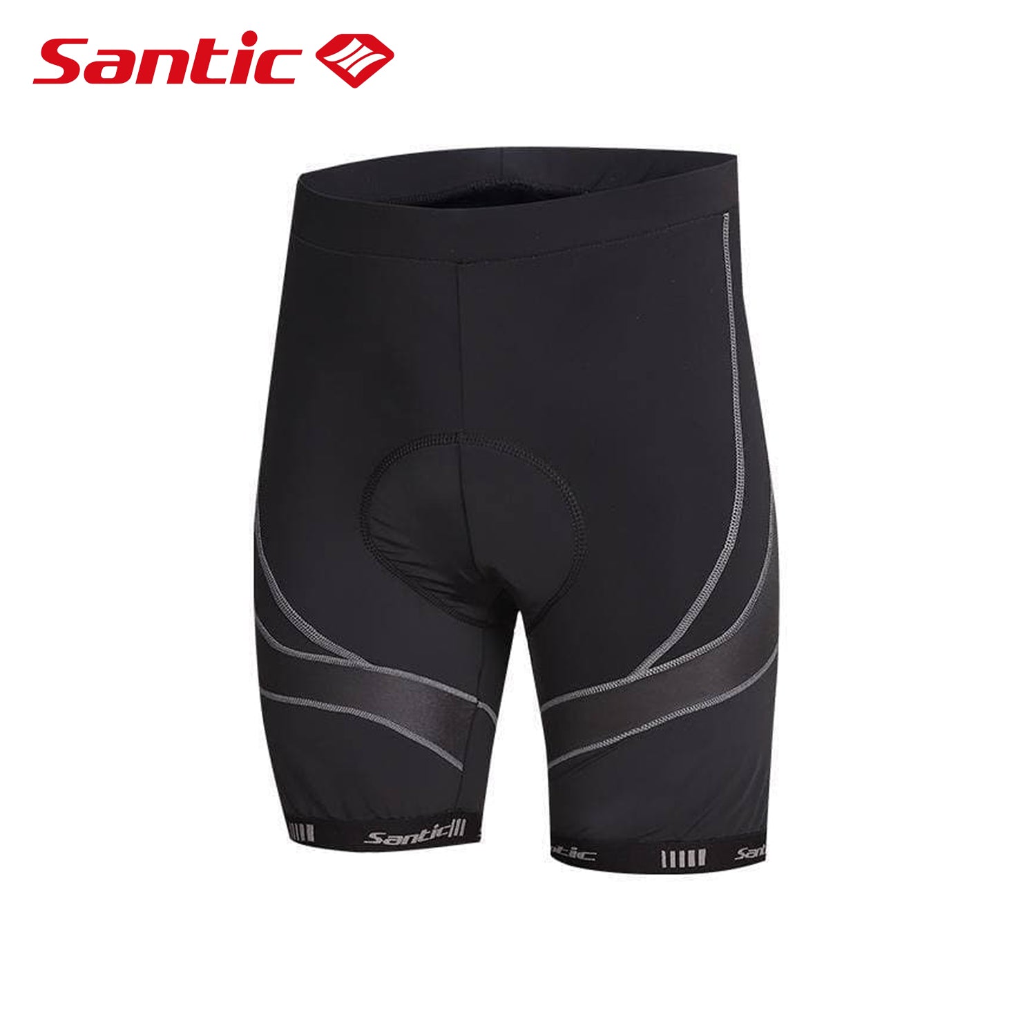 Santic Lightspeed Ⅱ Men's Spring Summer Cycling Shorts Black