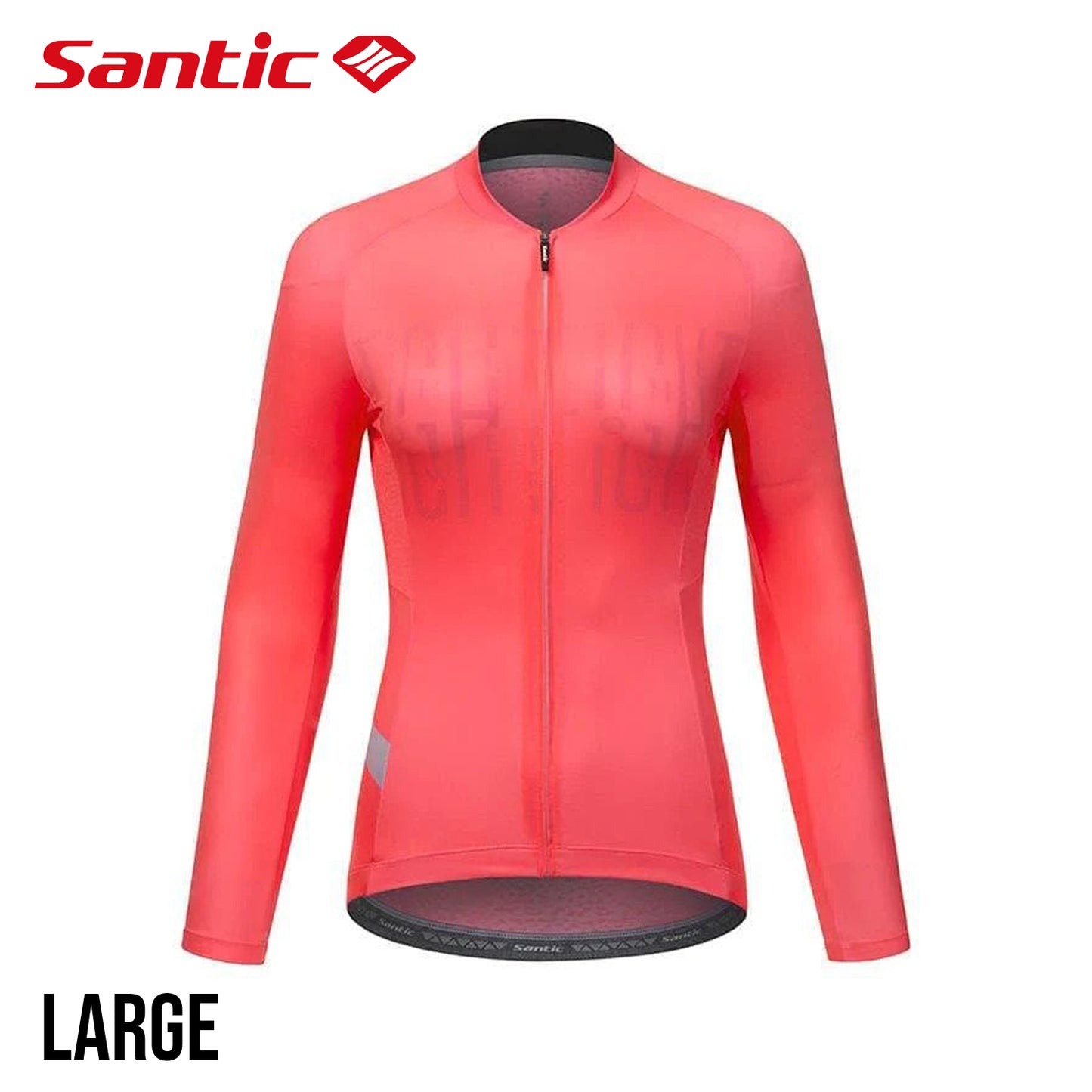 Santic Lizi Women's Long Sleeve Summer Jersey - Pink