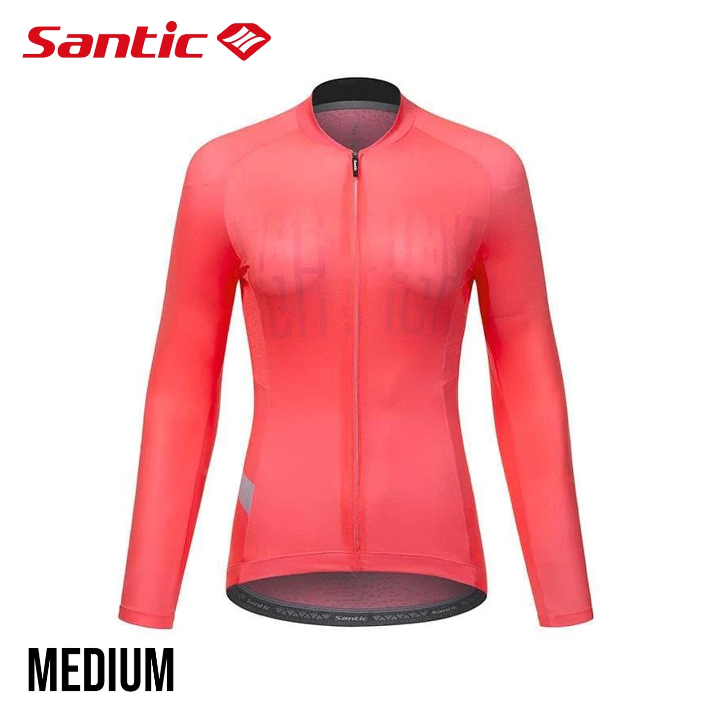 Santic Lizi Women's Long Sleeve Summer Jersey - Pink