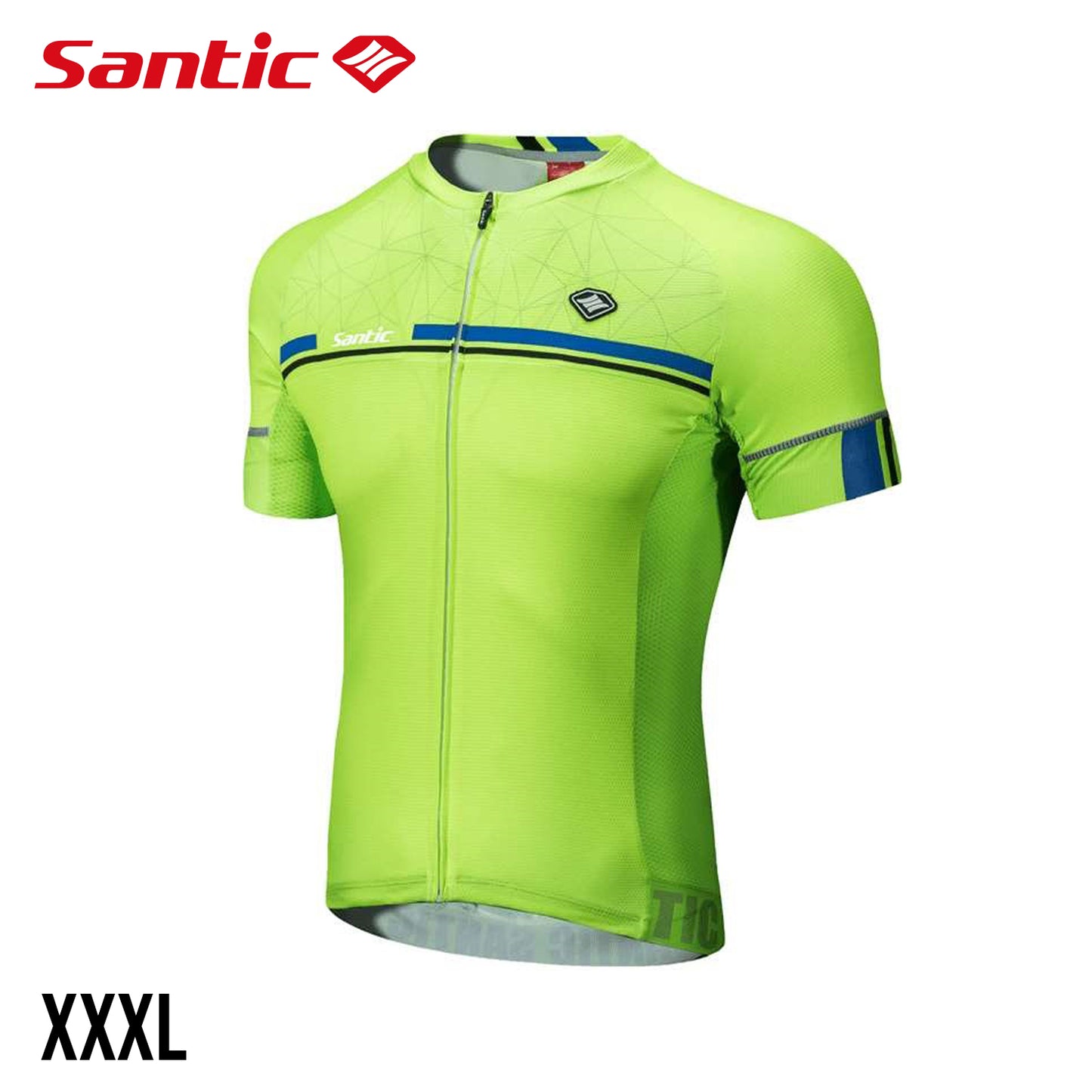 Santic Carmen Ⅱ Men's Short Sleeve Spring Summer Jersey - Green