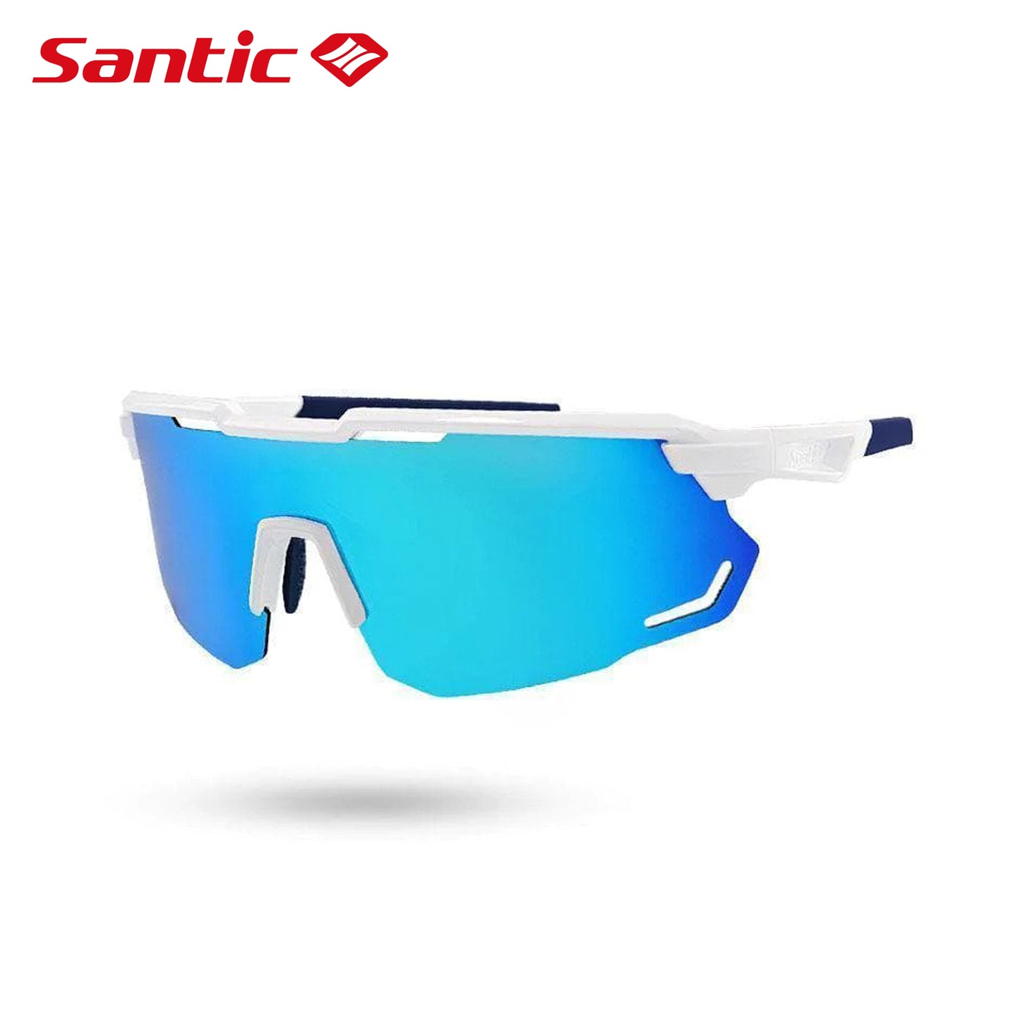 Santic Professional Sports Glasses - Blue
