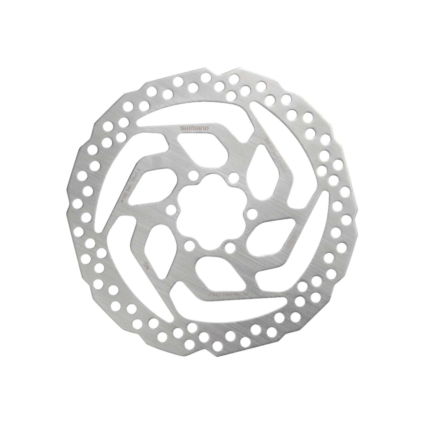 Shimano Tourney TX800 SM-RT26 6-Bolt - Disc Brake Rotor - 160 mm