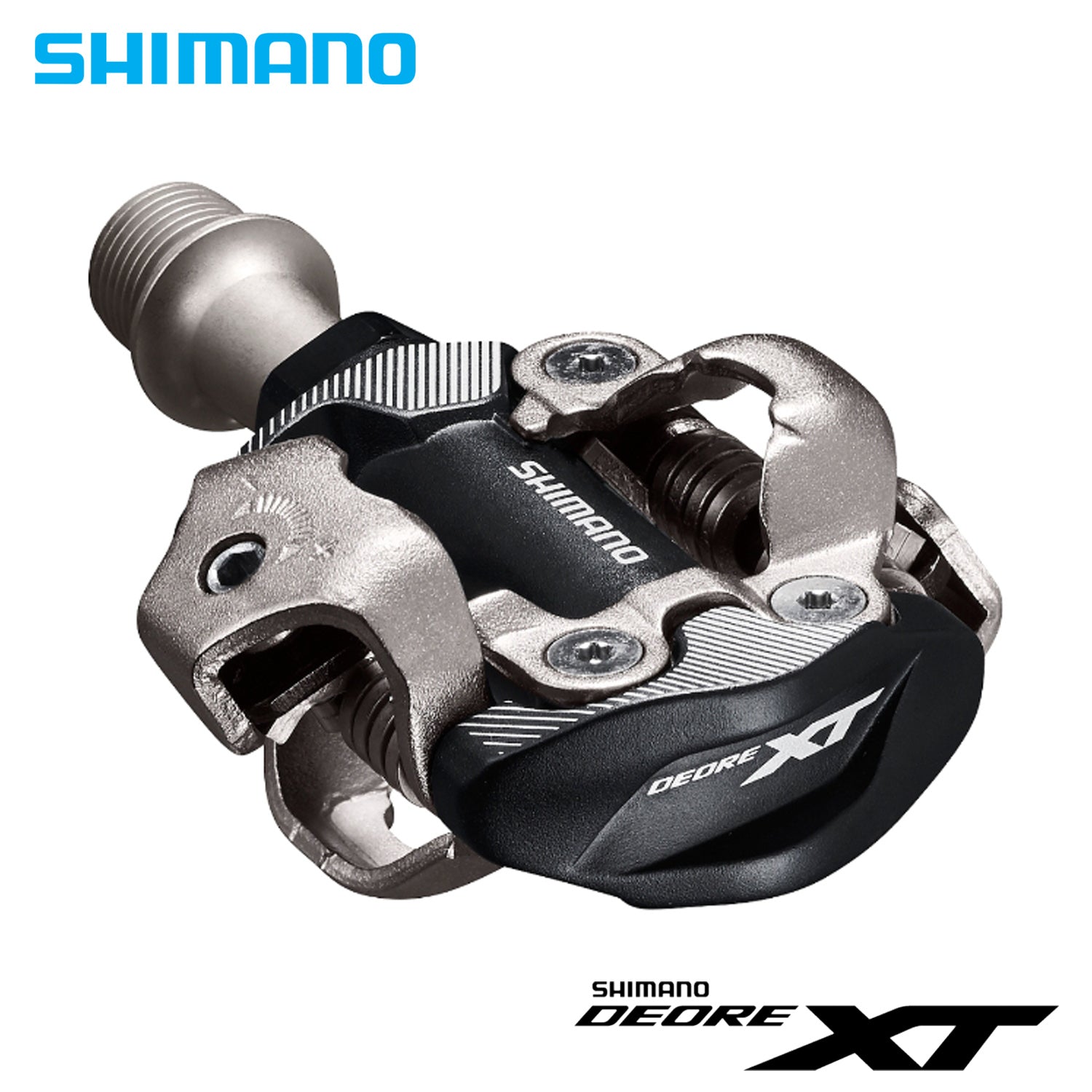 Cleats Double Sided Pedals Shimano DEORE XT PD-M8100 Dual-Sided