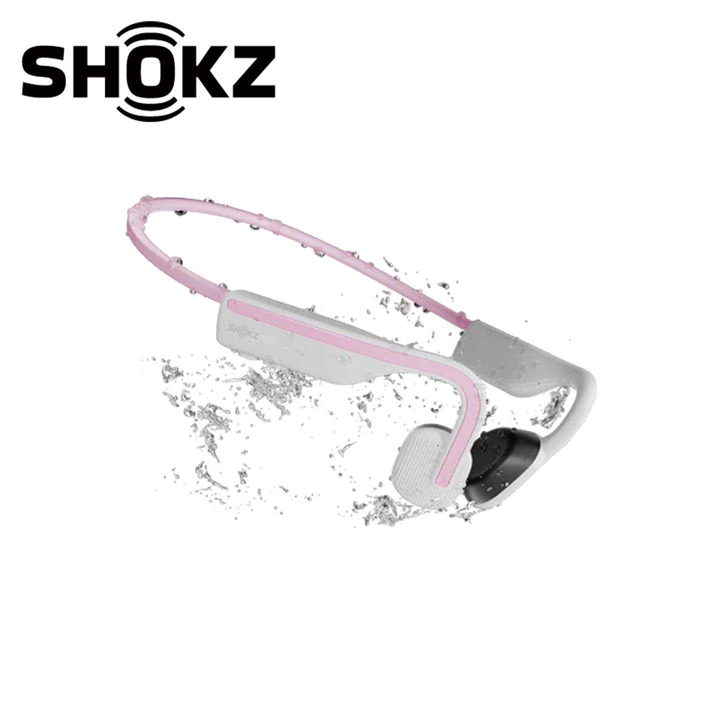 SHOKZ OpenMove Bone Conduction Open-Ear Lifestyle/Sport Headphones - Pink