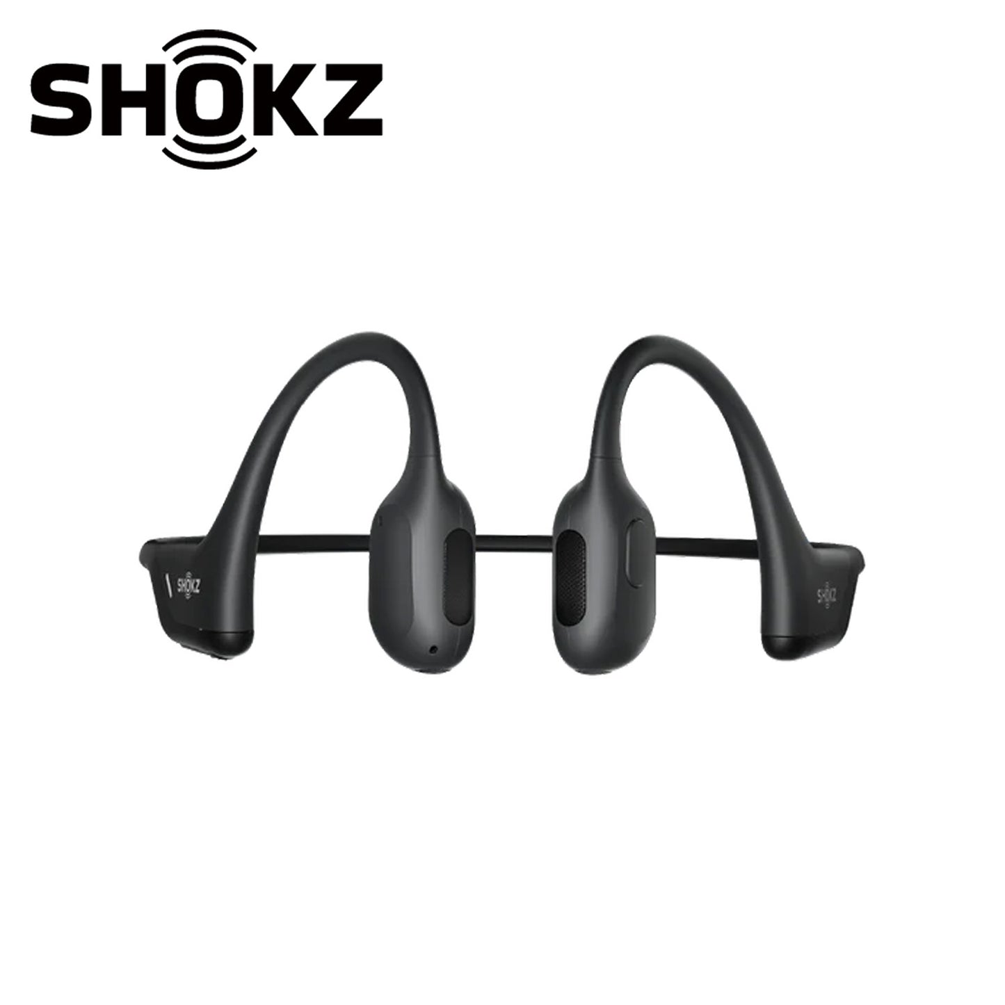 SHOKZ OpenRun Pro Premium Bone Conduction Open-Ear Sport Headphones - Black