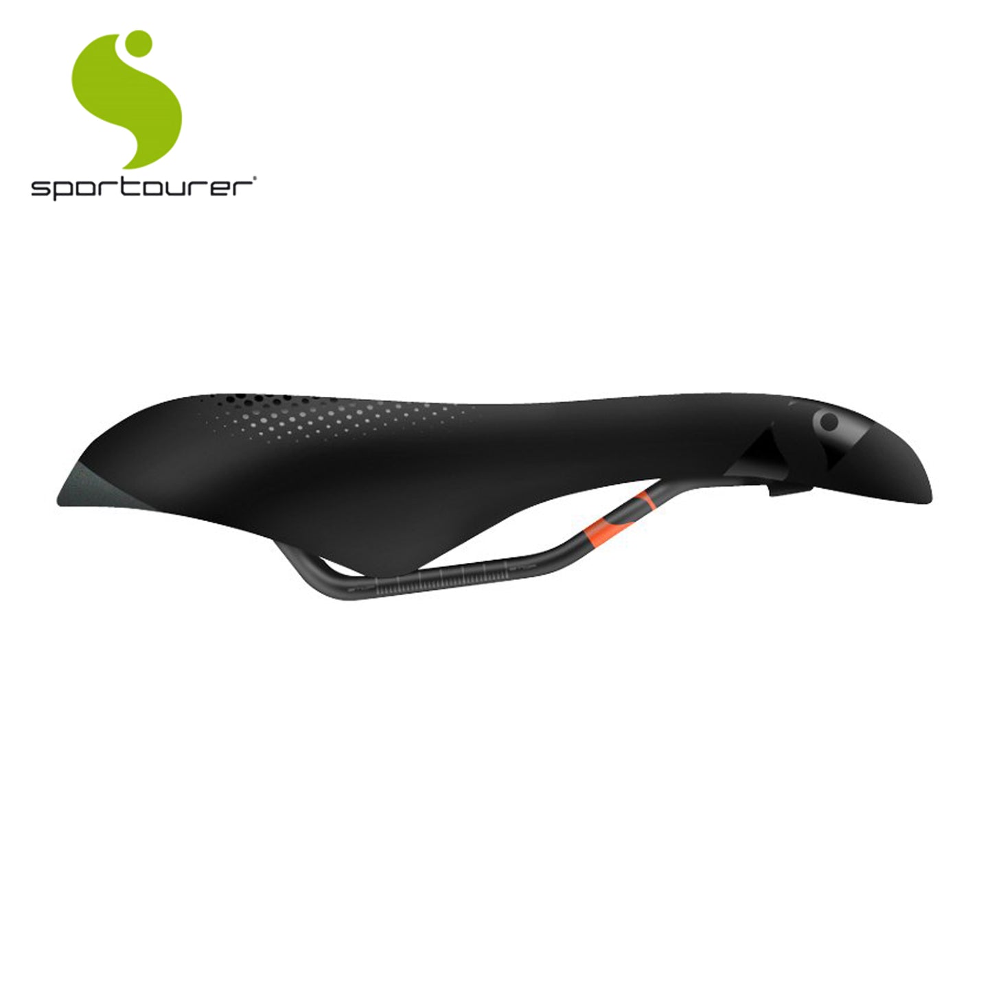 Sportourer Zoo Gel Hi-Viz 160mm Saddle, L-Fill