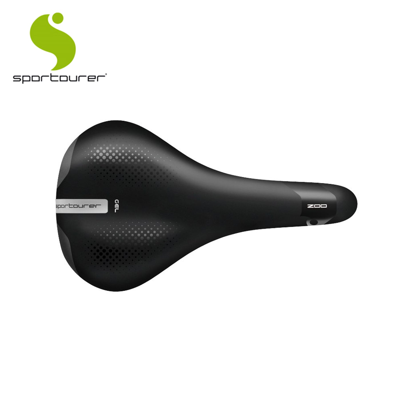 Sportourer Zoo Gel Hi-Viz 160mm Saddle, L-Fill