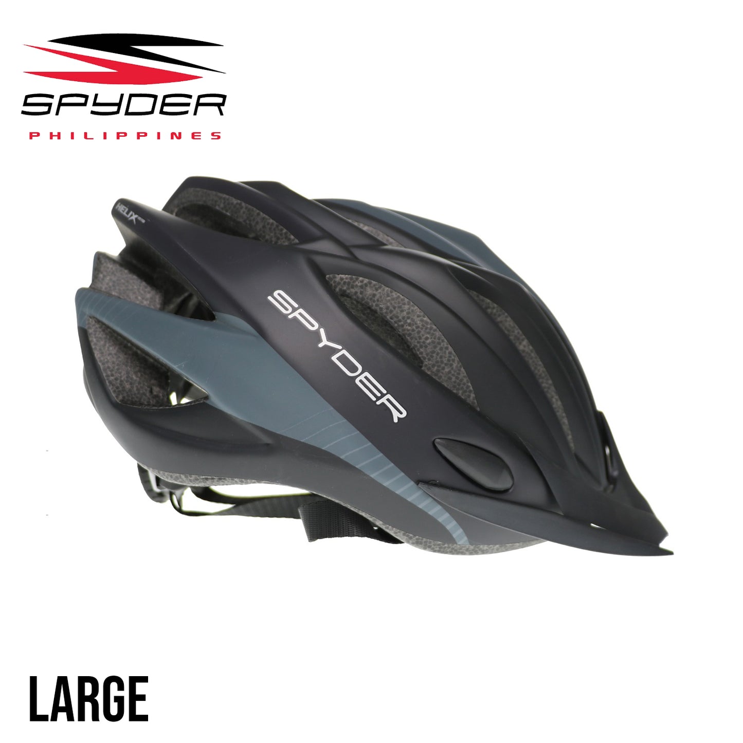 Spyder Helix XC MTB Helmet - Matt Black/Gray