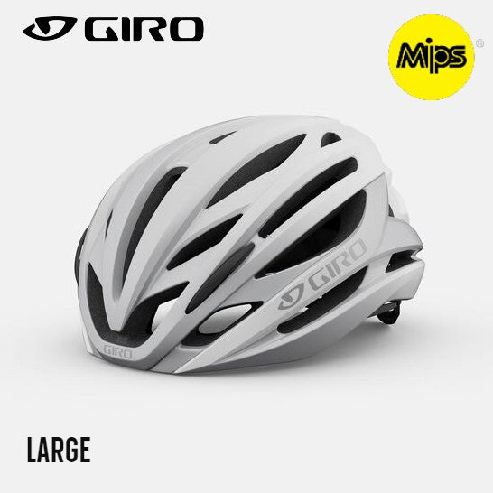 Giro Syntax MIPS Bike Helmet - Matte White / Silver