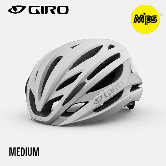 Giro Syntax MIPS Bike Helmet - Matte White / Silver