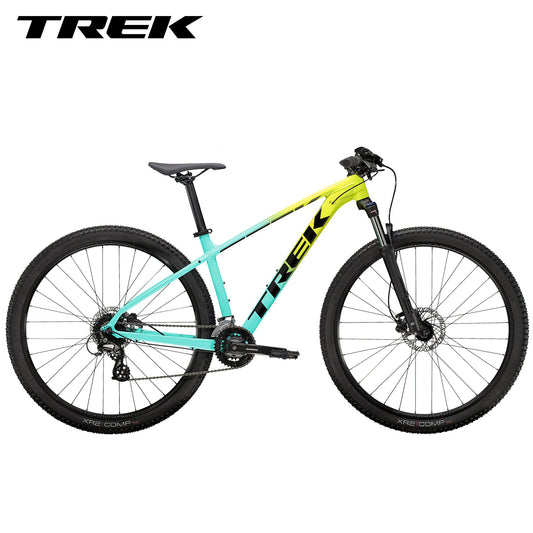 TREK Marlin 5 Gen 2 Cross Country Mountain Bike 29er - Volt to Miami Green Fade