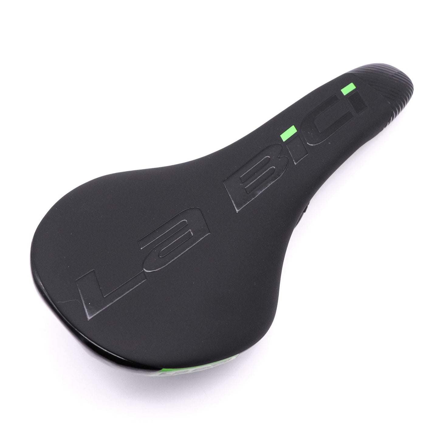La Bici U4 Narrow Race Saddle 130mm 285g - Black / Green