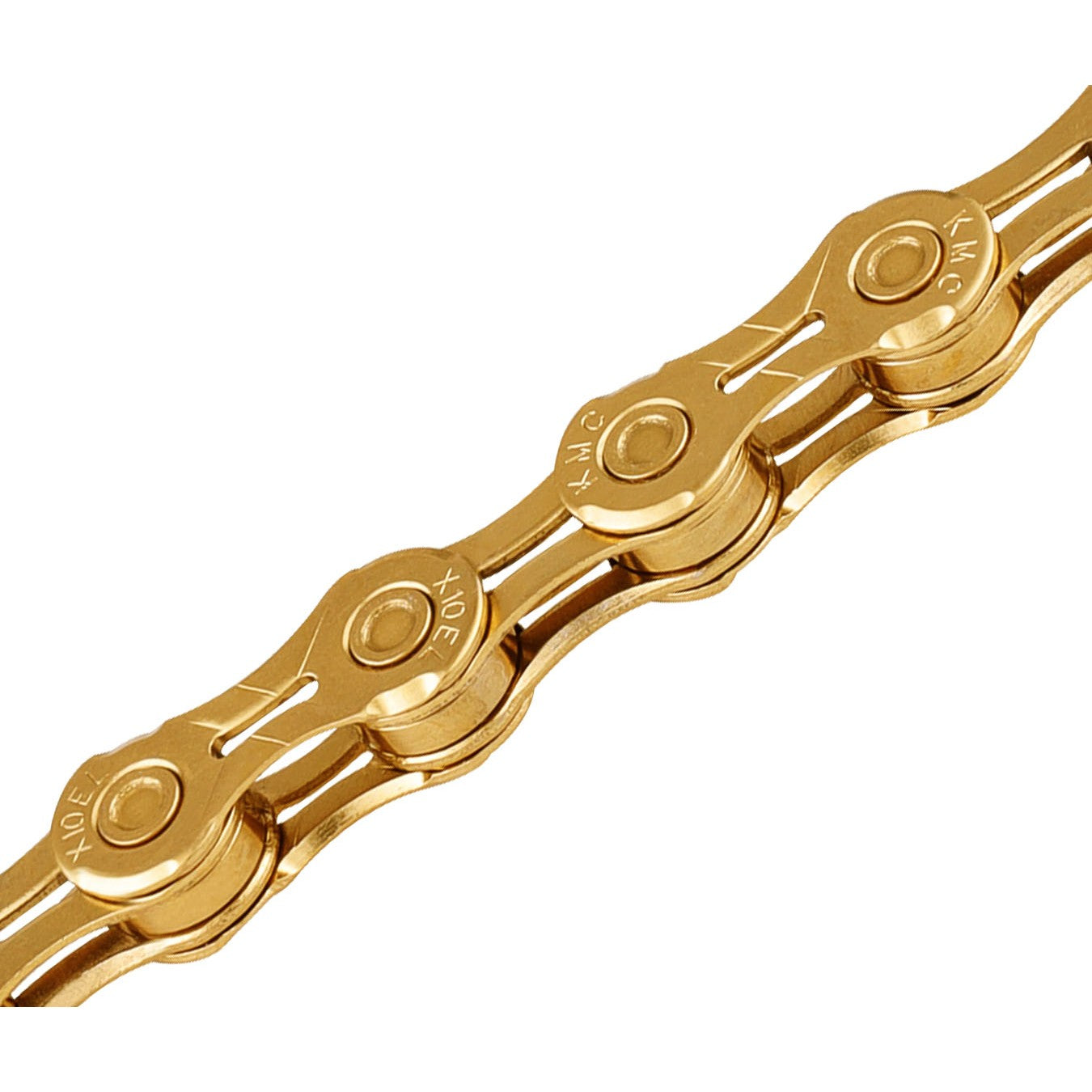 KMC X10EL Extra Light 10-Speed Bike Chain 116 Links - Gold