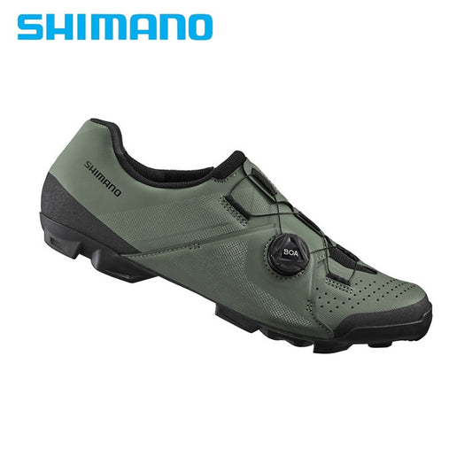 Shimano XC3 Off-Road / MTB XC Bike Shoes SPD (SH-XC300) - Olive
