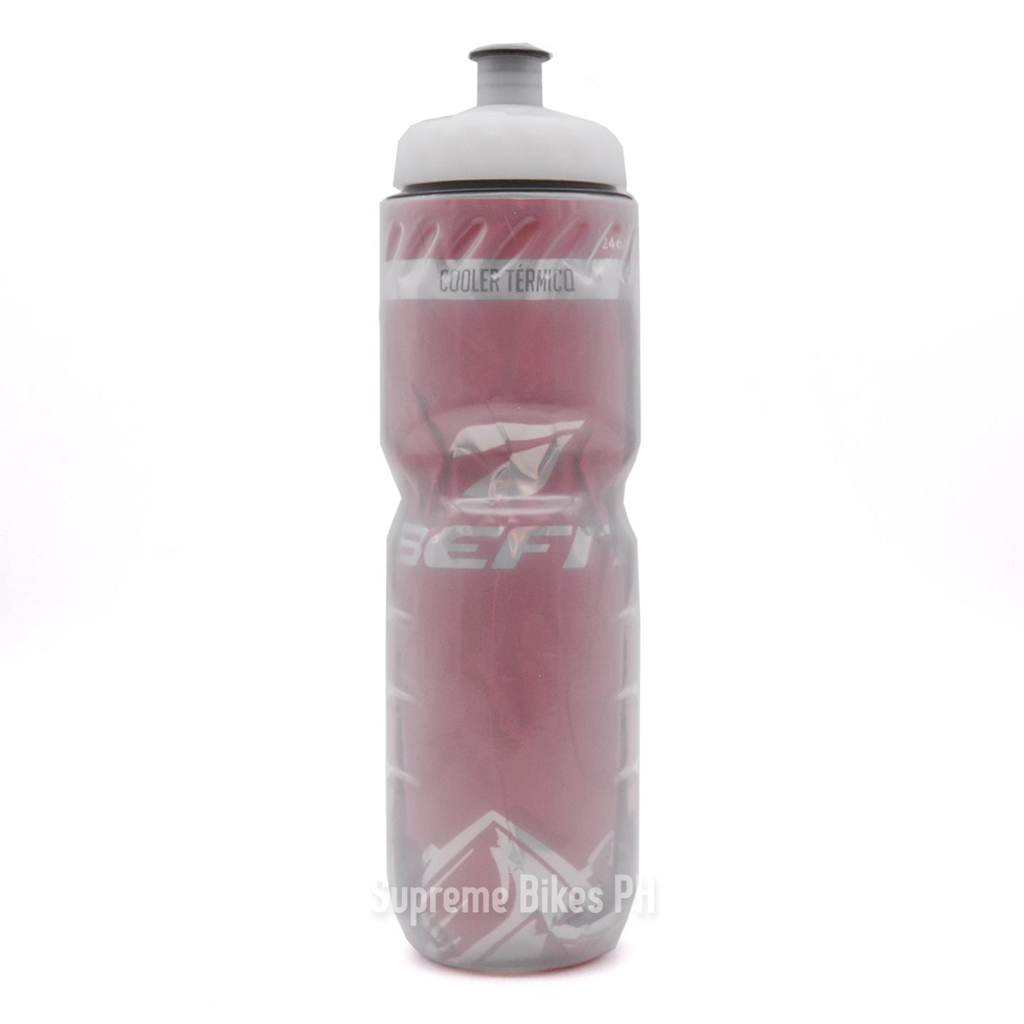 BeFit Insulted Water Bottle for Bike 700ml 24oz - Red