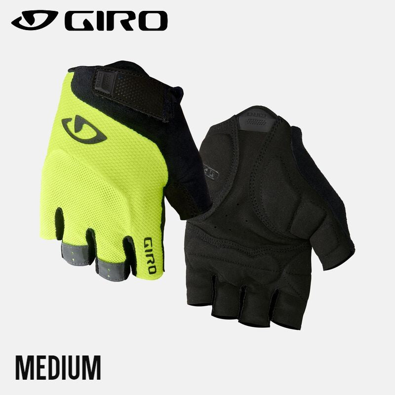 Giro Bravo GEL Bike Gloves - Highlight Yellow